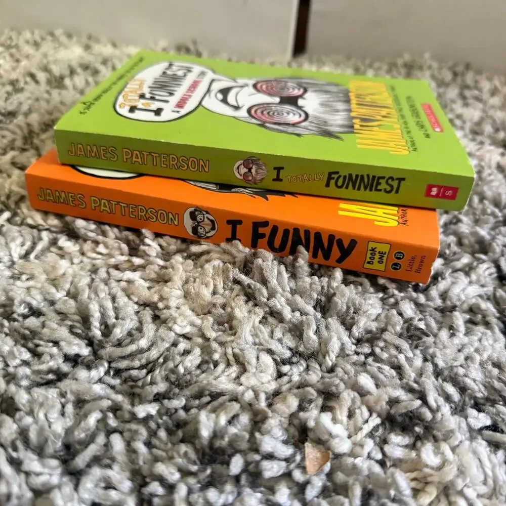 James Patterson 2 Paperback Books I Funny Totally Funniest Middle School Story